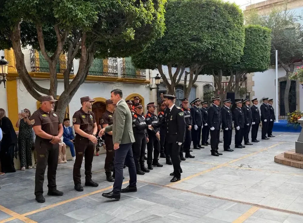 Día grande para la Policía Local de Níjar