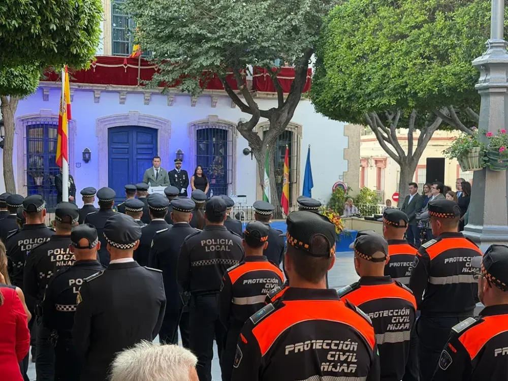 Día grande para la Policía Local de Níjar