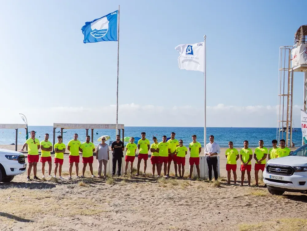 Agua Amarga y San José volverán a ondear sus banderas azules