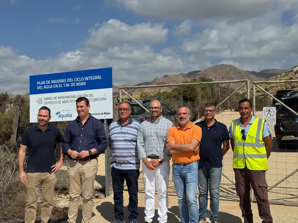El Ayuntamiento de Níjar impulsa obras para garantizar el doble de agua para consumo humano en el municipio