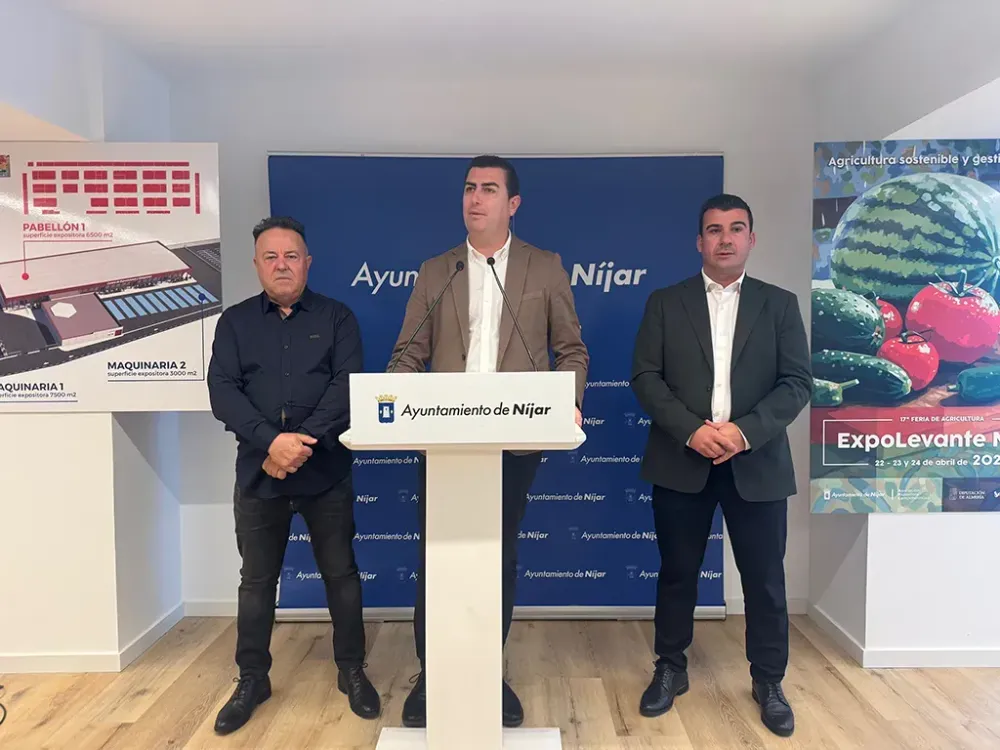 Garrido anuncia una Expolevante-Níjar con más empresas europeas que nunca