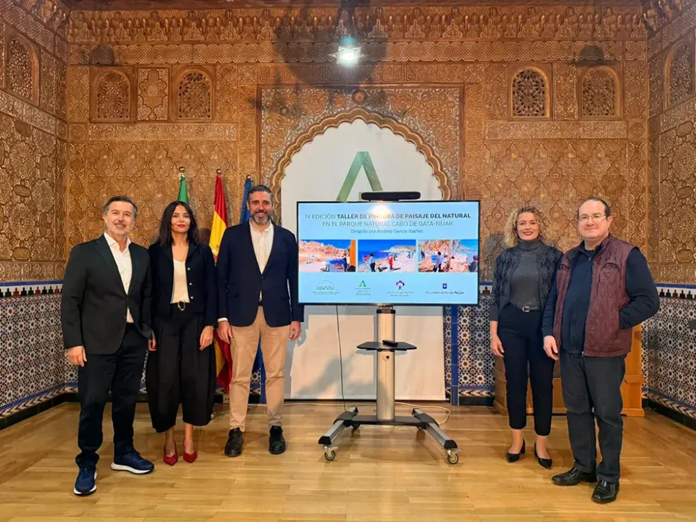 Todo listo para la IV edición del Taller de Pintura de Paisaje Natural en Cabo de Gata-Níjar
