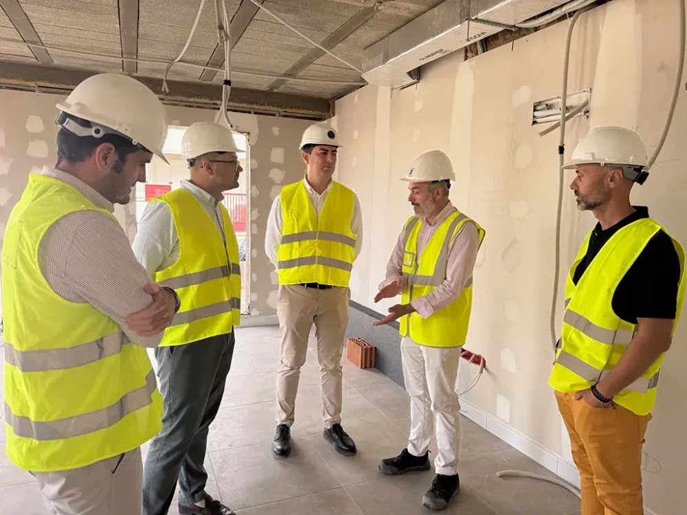 La obra del futuro parque de bomberos de Níjar ya está a más del 50% de ejecución