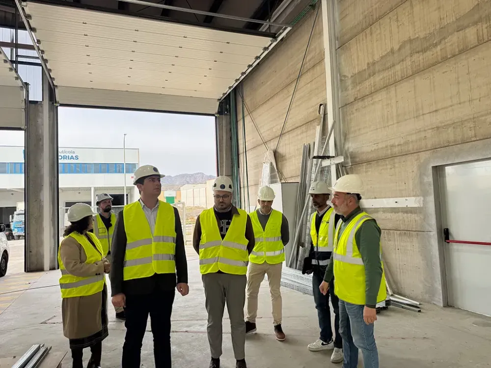 La obra del futuro parque de bomberos de Níjar ya está al 80%