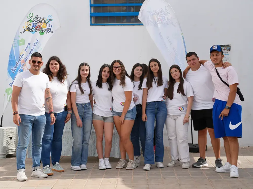 La red municipal de voluntariado impulsada por el Ayuntamiento de Níjar cuenta ya con 120 jóvenes inscritos