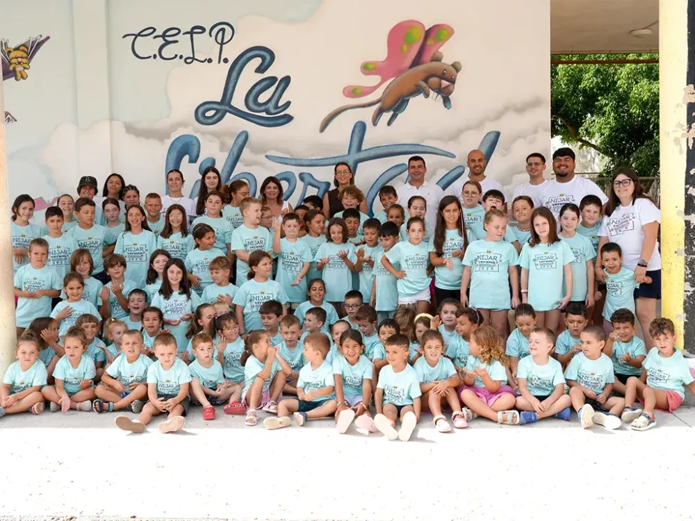 Más de 300 niños y niñas disfrutan en las 'escuelas de verano' gratuitas de Níjar