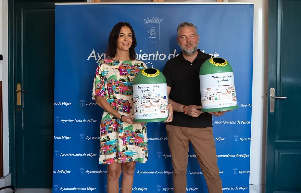 Níjar compite este verano para conseguir la Bandera Verde de la Sostenibilidad de Ecovidrio