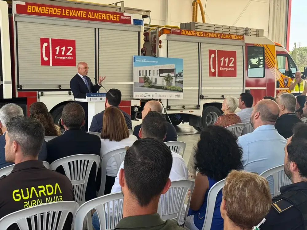 Níjar cumple una reivindicación histórica con la inauguración de su parque de bomberos