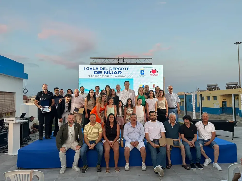 La I Gala del Deporte de Níjar rinde homenaje a deportistas, clubes y entidades