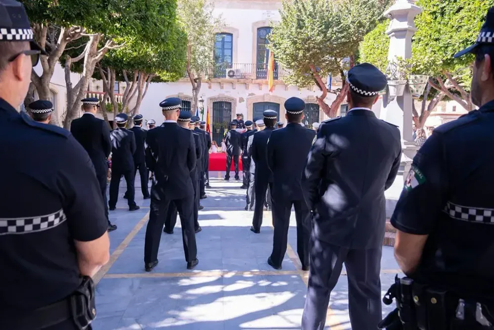 La Policía Local de Níjar ha celebrado el día de sus patronos, Los Santos Ángeles Custodios.