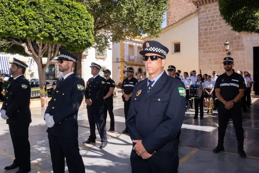 La Policía Local de Níjar ha celebrado el día de sus patronos, Los Santos Ángeles Custodios.