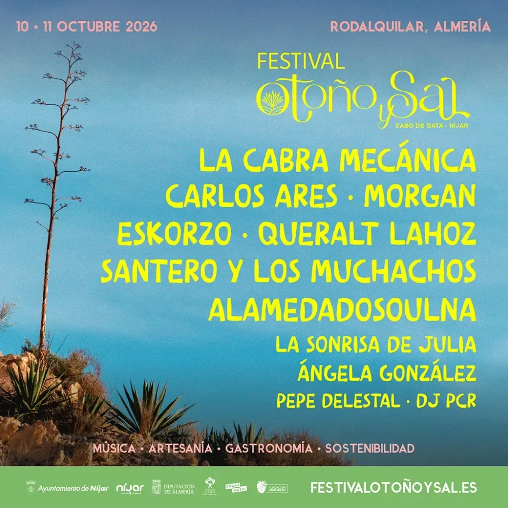 La Cabra Mecánica, Eskorzo, Carlos Ares y Morgan estarán en el festival ‘Otoño y Sal’