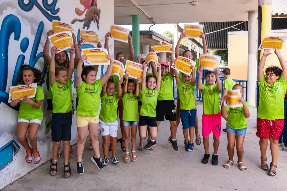 Clausuradas las Escuelas de Verano del mes de Agosto