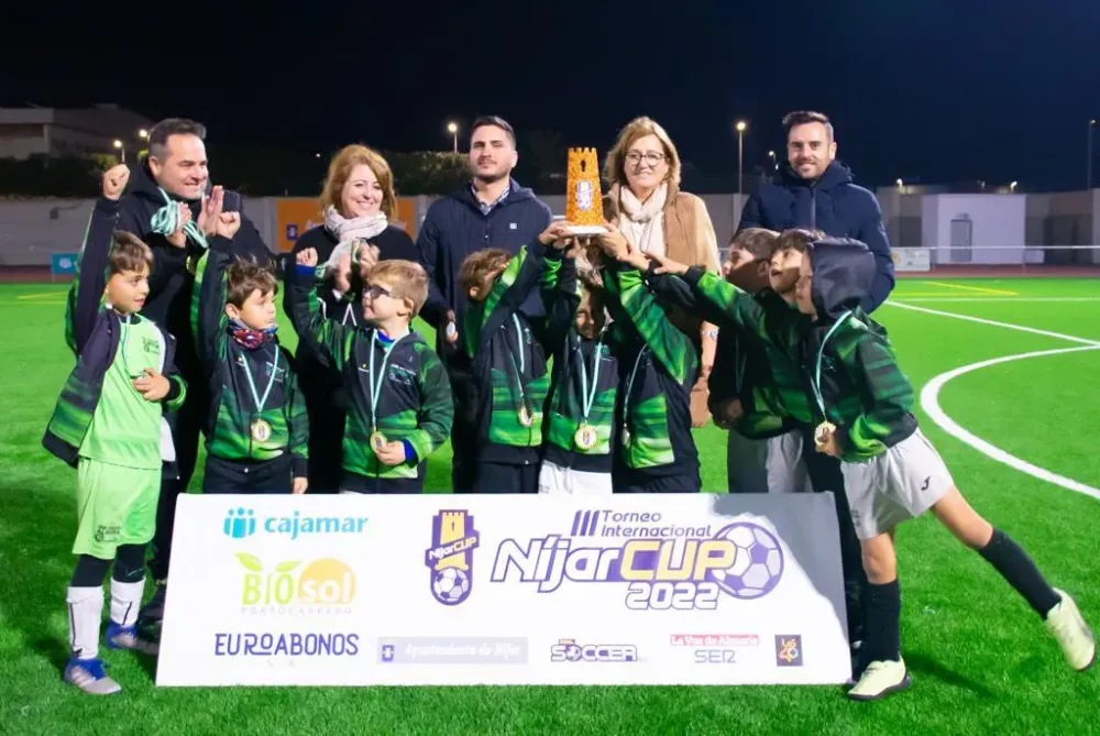 Entrega de trofeos de Níjar Cup, uno de los mejores torneos de Fútbol Base de nuestro país
