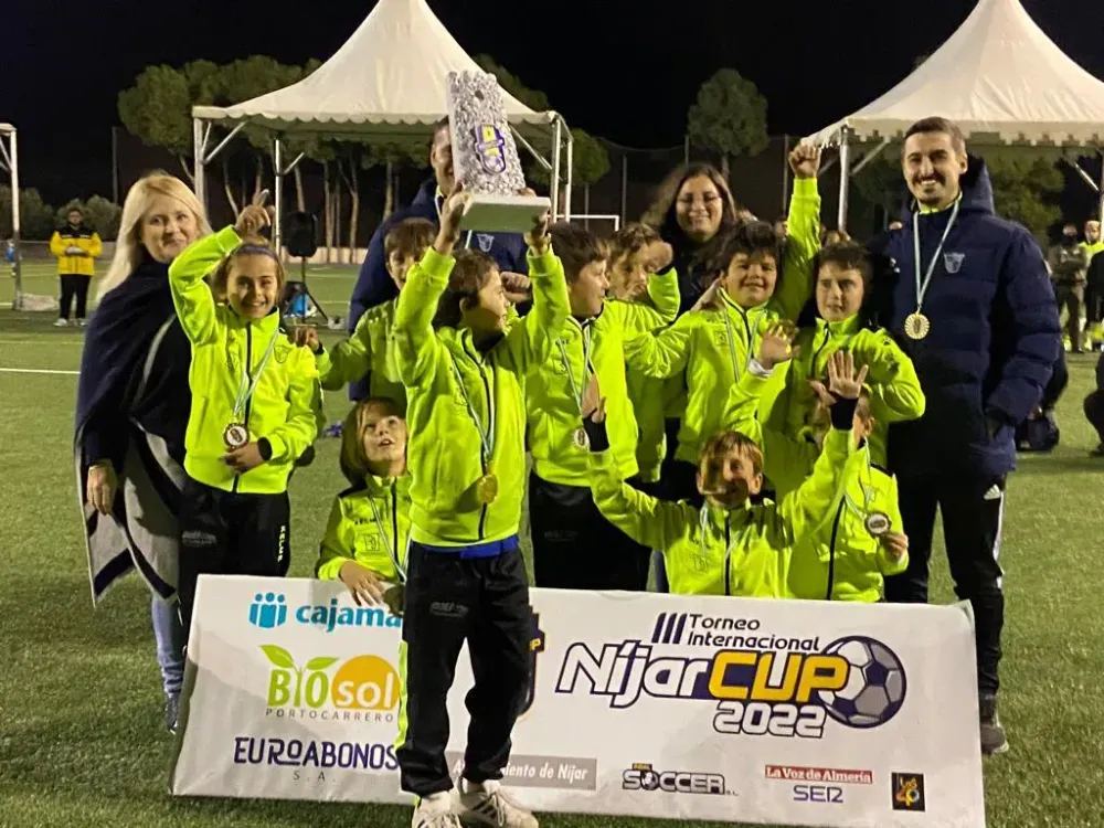 Entrega de trofeos de Níjar Cup, uno de los mejores torneos de Fútbol Base de nuestro país