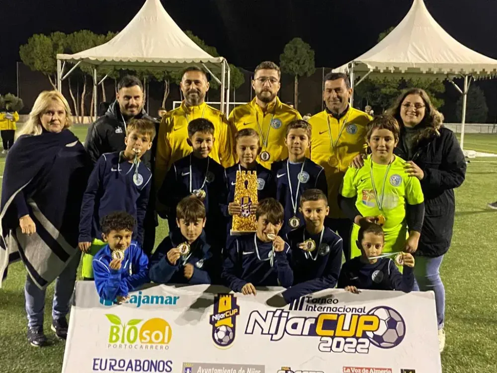 Entrega de trofeos de Níjar Cup, uno de los mejores torneos de Fútbol Base de nuestro país