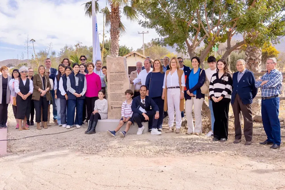 La memoria César Torres Díaz acompañará a los caminantes el Parque Natural Cabo de Gata Níjar