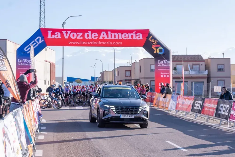 La ciclista italiana Arianna Fidanza (Ceratizit WNT) se impone en la Women Cycling Pro Costa de Almería