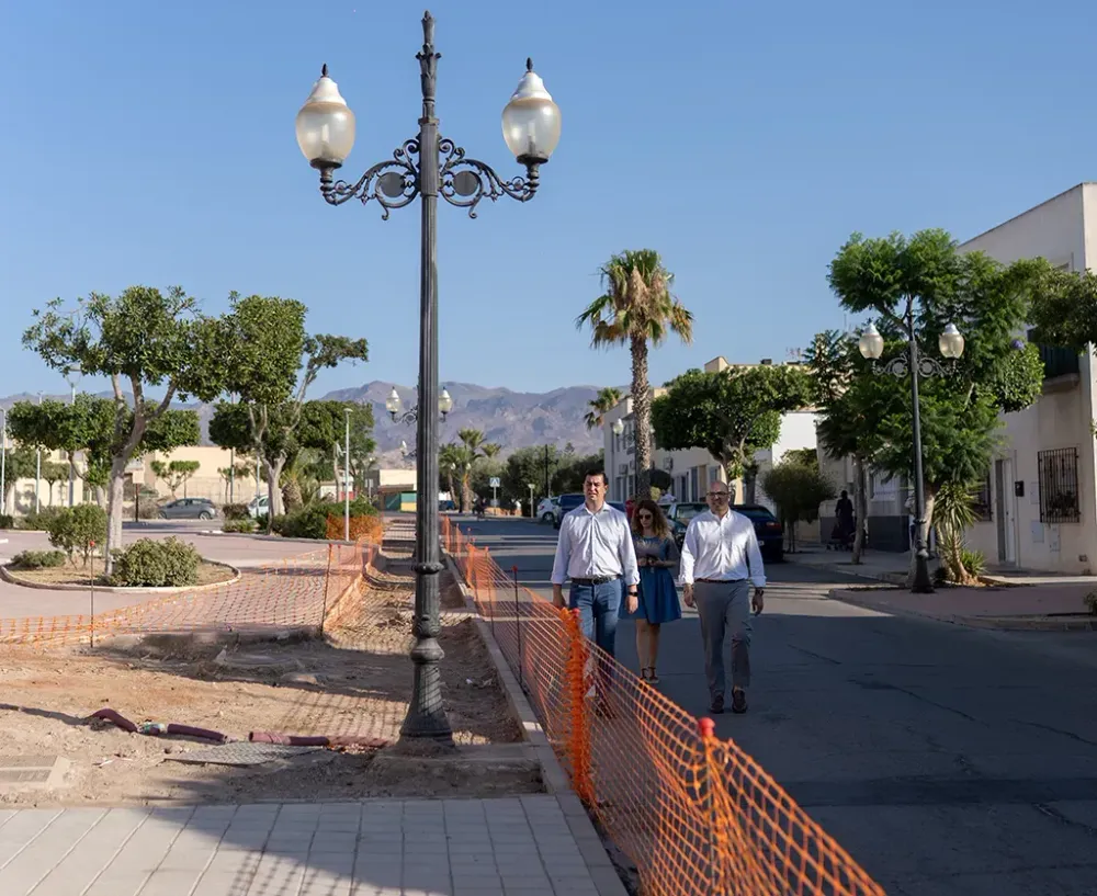Casi un millón de euros de inversión para renovar el alumbrado público de Campohermoso, San Isidro y la Villa de Níjar