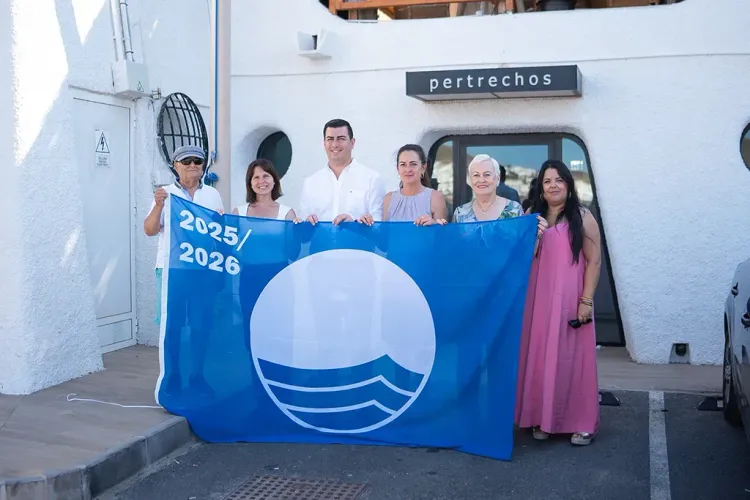 El Puerto de San José vuelve a obtener la bandera azul como reconocimiento a su buen estado y mantenimiento