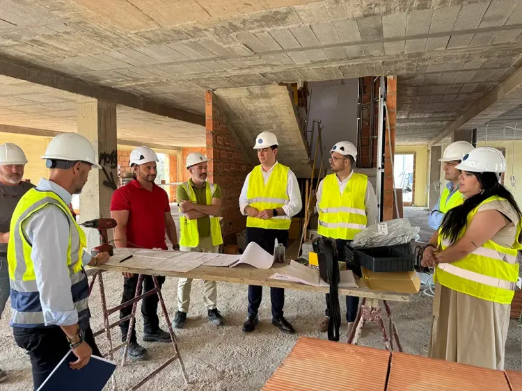 Avanza a buen ritmo la obra del futuro parque de bomberos de Níjar