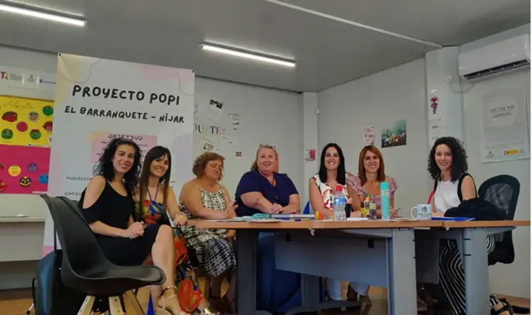 Níjar analiza los avances logrados en El Barranquete mediante el proyecto POPI