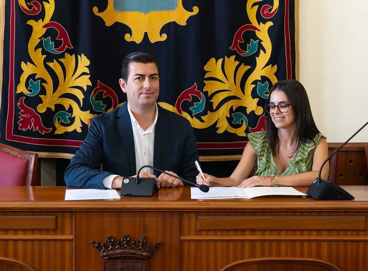 Toma de posesión de la nueva vicesecretaria del Ayuntamiento de Níjar, Ana Fernández Suárez