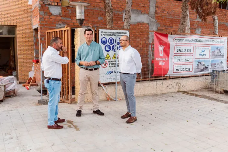 El Ayuntamiento de Níjar avanza en la construcción de un nuevo cuartel para la Guardia Civil y en la mejora de la comisaría de la Policía Local