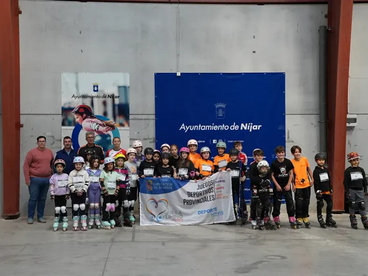 Las jóvenes promesas del patinaje almeriense se citan en Campohermoso