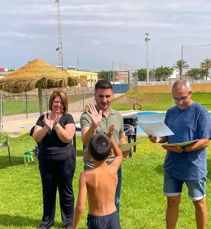 Se clausuran las Escuelas de Natación del Ayuntamiento de Níjar