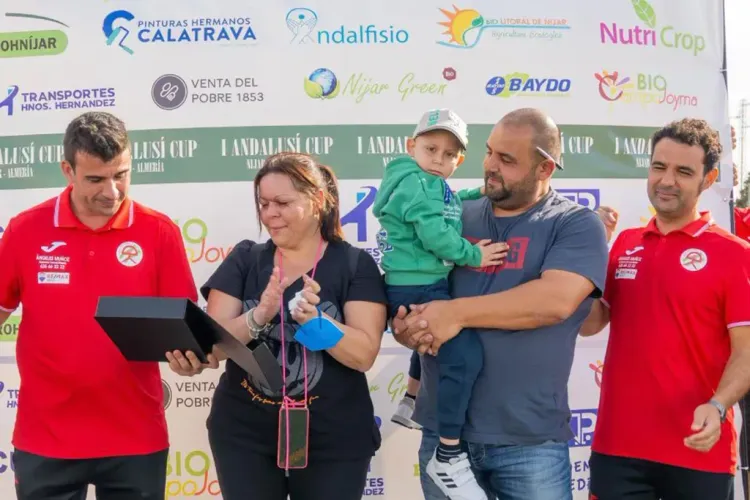 La I Andalusí Cup recauda 6.000 euros para Manuel y Paula