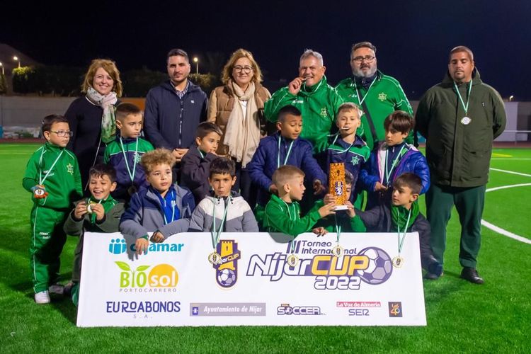Entrega de trofeos de Níjar Cup, uno de los mejores torneos de Fútbol Base de nuestro país