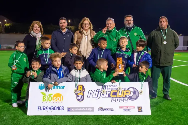 Entrega de trofeos de Níjar Cup, uno de los mejores torneos de Fútbol Base de nuestro país