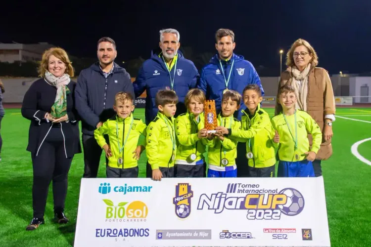 Entrega de trofeos de Níjar Cup, uno de los mejores torneos de Fútbol Base de nuestro país