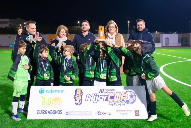 Entrega de trofeos de Níjar Cup, uno de los mejores torneos de Fútbol Base de nuestro país