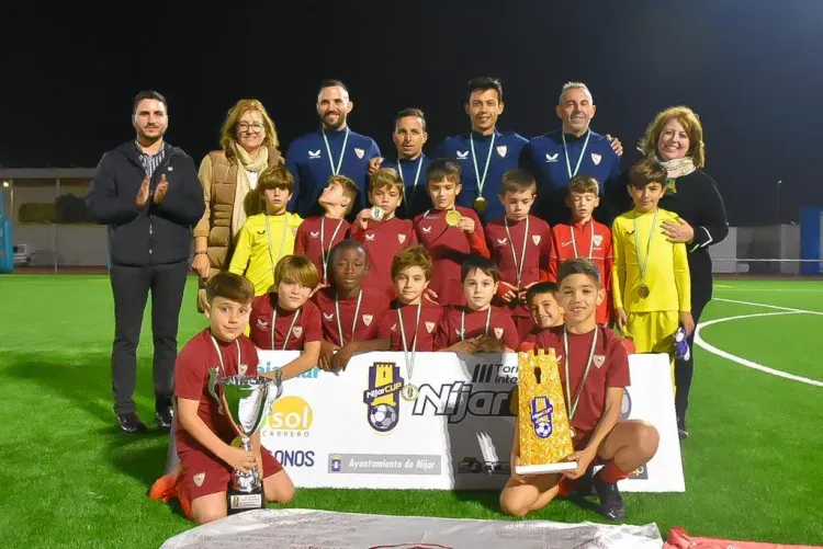 Entrega de trofeos de Níjar Cup, uno de los mejores torneos de Fútbol Base de nuestro país