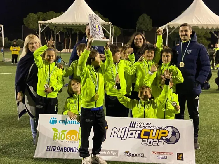 Entrega de trofeos de Níjar Cup, uno de los mejores torneos de Fútbol Base de nuestro país