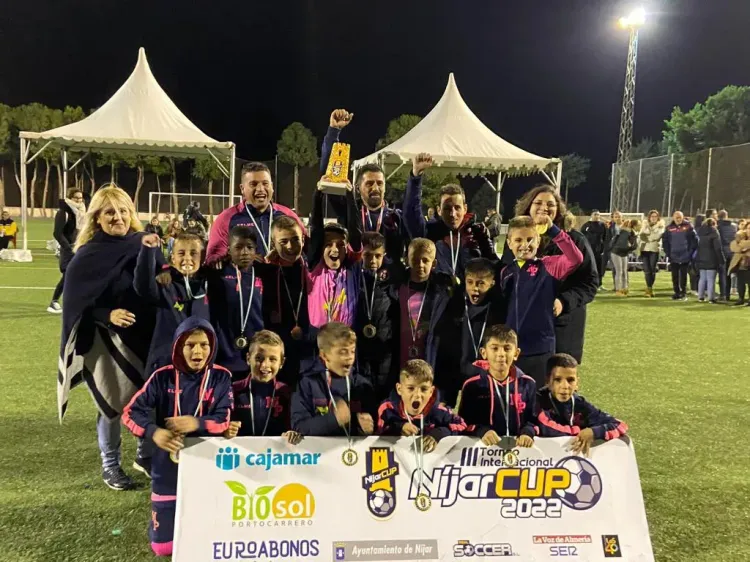 Entrega de trofeos de Níjar Cup, uno de los mejores torneos de Fútbol Base de nuestro país
