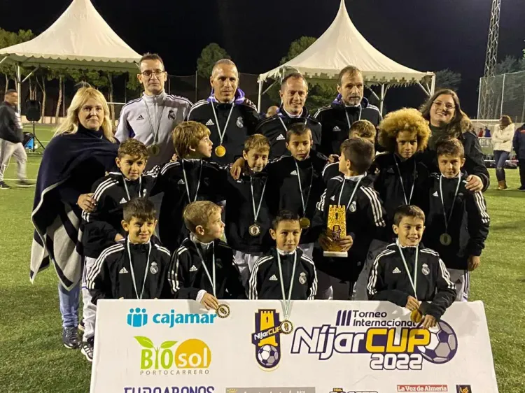 Entrega de trofeos de Níjar Cup, uno de los mejores torneos de Fútbol Base de nuestro país