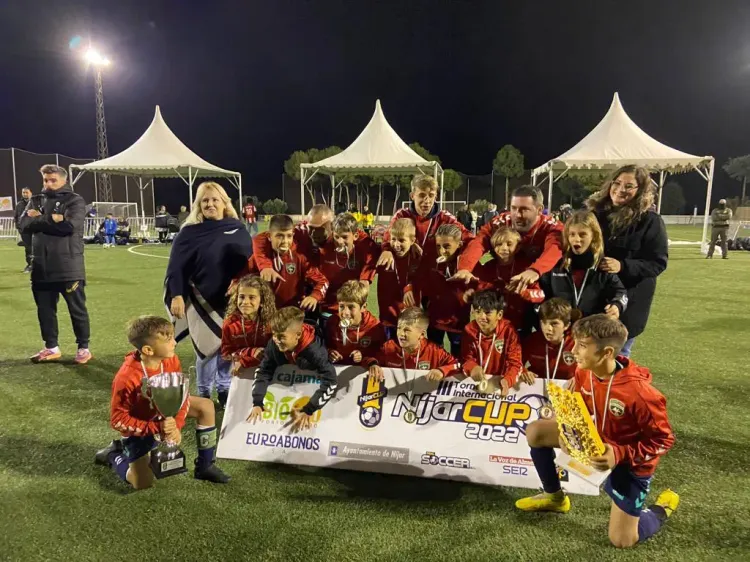 Entrega de trofeos de Níjar Cup, uno de los mejores torneos de Fútbol Base de nuestro país