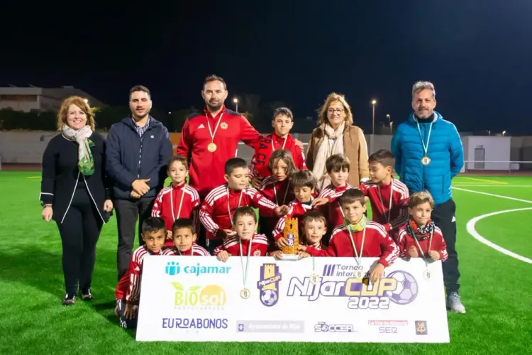 Entrega de trofeos de Níjar Cup, uno de los mejores torneos de Fútbol Base de nuestro país