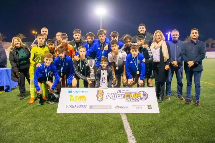Entrega de trofeos de Níjar Cup, uno de los mejores torneos de Fútbol Base de nuestro país