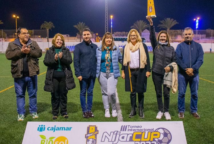 Entrega de trofeos de Níjar Cup, uno de los mejores torneos de Fútbol Base de nuestro país