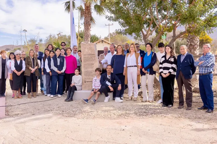 La memoria César Torres Díaz acompañará a los caminantes el Parque Natural Cabo de Gata Níjar