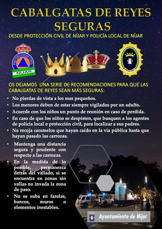 Los Reyes Magos llegan a todos los rincones de Níjar