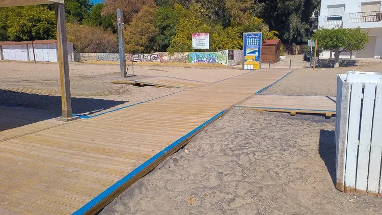 Playas y preparativos para Semana Santa en Níjar