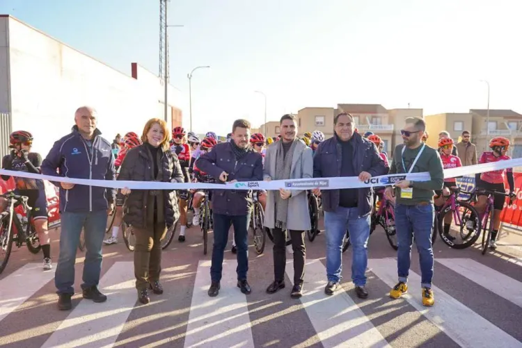 La ciclista italiana Arianna Fidanza (Ceratizit WNT) se impone en la Women Cycling Pro Costa de Almería