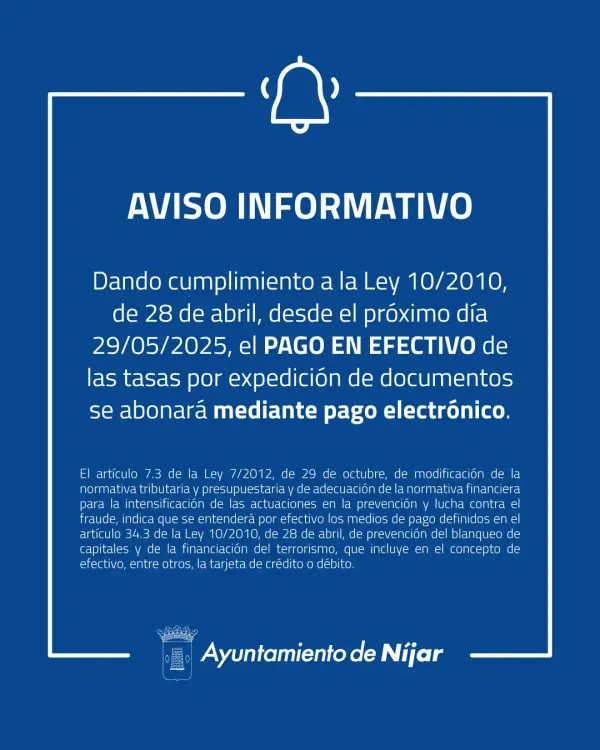 Aviso importante